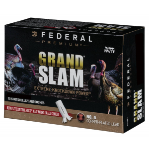 Federal PFCX258F5 Premium Grand Slam 20 Gauge 3 1 5/16 oz 5 Shot 10 Bx/ 5 Cs