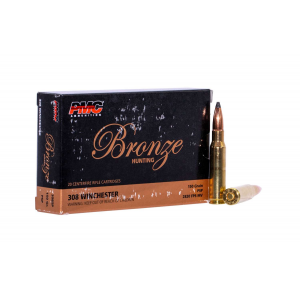 PMC 308sp Bronze 308 Win 150 Gr Pointed Soft Point (psp) 20 Bx/ 40 Cs