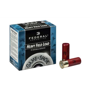 Federal H1255 Game-Shok Upland Heavy Field 12 Gauge 2.75 1 1/4 oz 5 Shot 25 Bx/ 10 Cs