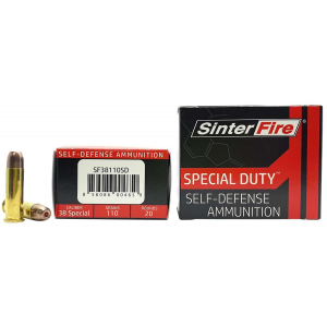 SINTERFIRE Sf38110sd 38sp 110gr.hollow Pnt 20/10