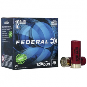 FED TOP GUN 12GA 2.75 1-1/8OZ #7.5 Shotgun Ammunition 25rd BOX