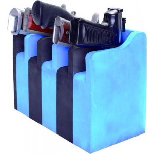 G*Outdoors GPS-F500CRN Foam Pistol Cradle  5 Handguns Black Foam
