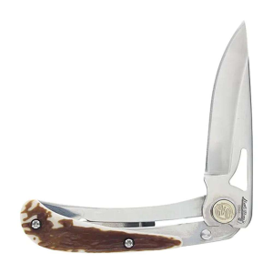 UNCLE HENRY KNIFE 3UH LARGE 2.7 BLADE STAGLON HANDLE SCLS