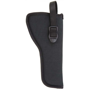 Blackhawk 73NH00BKL Hip Holster  OWB LH 2-3 Sm/Med DA Revolver Nylon Black