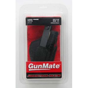 Uncle Mikes 21110 Gun Mate   Black Synthetic Hip Up to 4 Barrel Large Frame Pistol Ambidextrous Hand