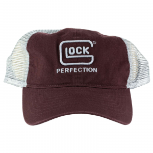 Glock AP95881 Relaxed  Mesh Maroon Hat