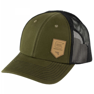 Glock AP95883 Chino  Green Mesh Hat