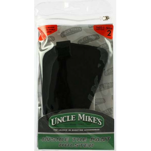 Uncle Mikes 7602 Inside The Pants with Retention Strap 4 Med/Intermediate DA Nylon Black