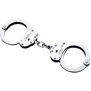 Uzi Accessories UZI-HCEU-SC-NIJ UZI Handcuffs Silver Steel