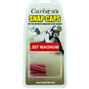 CARLSONS 00059 Snap Cap 357 Magnum Aluminum 6 Per Box