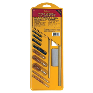 Outers 70077 Universal  Multi-Caliber Rifle/Shotgun/Pistol 19 Piece Cleaning Kit