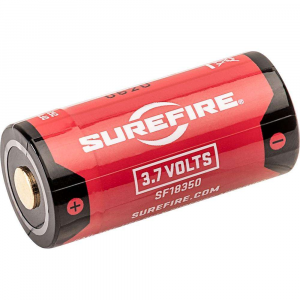Surefire 18350 Protected Lithium Ion Surefire Battery 1.1AH Micro USB Rech