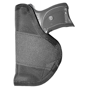 Crossfire CRF-GRPSA1M-1 The Grip Holster 01 Black Rubber Grip Fabric/ 1680 Denier Ballistic Nylon IWB/Pocket 1-1.5 Micro Ambidextrous Hand
