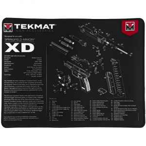 TekMat TEKR20XD Ultra Premium Cleaning Mat  Springfield XD Parts Diagram 15 x 20