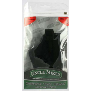 Uncle Mikes 76152 Inside The Pants with Retention Strap LH 3.75-4.5 Lg Auto Nylon Black