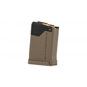 Lancer L5AWM 5.56x45mm FDE Polymer with Steel Feed Lips 10 Round Magazine