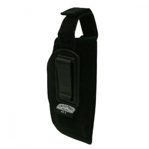 Uncle Mikes 76102 Inside The Pants with Retention Strap LH Small Autos .22-.25 Cal Nylon Black