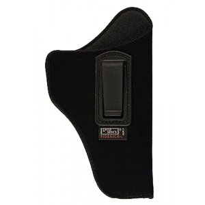 Uncle Mikes 7615 Inside The Pants with Retention Strap 3.75-4.5 Lg Auto Suede Black