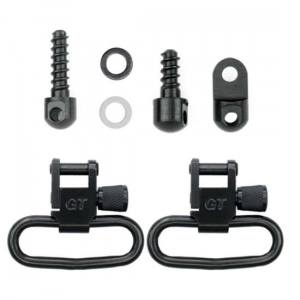 Grovtec US Inc GTSW313 Swivel Set  1.25 Black Matte Phosphate Ruger 10/22 Rifle