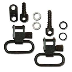 Grovtec US Inc GTSW27 Locking Swivel  Set 1 Black Oxide Ruger Carbine Auto & Single Shot Steel