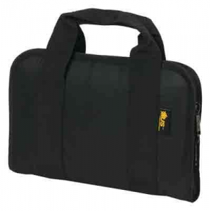 US PeaceKeeper P21108 Attache  Black Handgun 600D Polyester 13.50 L x 9 H