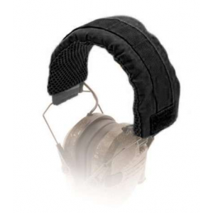 Walker's Razor Headband Wrap Nylon Black with Molle Webbing
