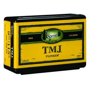 Speer 3995 TMJ  9mm .355 115 gr Total Metal Jacket (TMJ) 100 Per Box