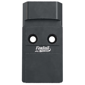 Foxtail Precision 100004 Red Dot Adapter Plate for Optics-Ready Pistol  Black Anodized CZ P10