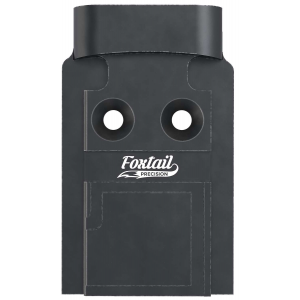 Foxtail Precision 100008 Red Dot Adapter Plate for Optics-Ready Pistol  Black Anodized Glock MOS