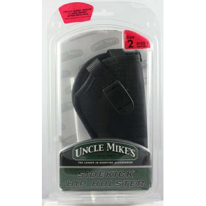 Uncle Mikes 81021 Sidekick  Belt 3-4 Med/Lg DA Revolver Nylon Black