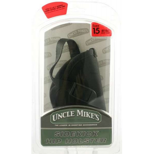 Uncle Mikes 81151 Sidekick  Belt 3-4.5 Lg Auto, Open End Nylon Black