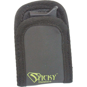 Sticky Holsters MMS Mini Mag Sleeve Single Black w/Green Logo Latex Free Synthetic Rubber