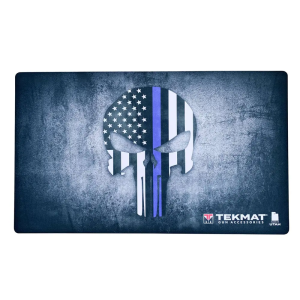 TekMat Door Mat 42 Punisher Blue Line 26x48
