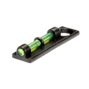 Hiviz FL2005G Flame Front Sight Shotgun w/Vent Rib Green Fiber Optic Black