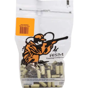 HSM BRASS 40 S&W ONCE FIRED UNPRIMED 100 COUNT