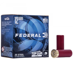FEDERAL Tg1477 Top Gun 12 Gauge 2.75 1 1/8 Oz 7 Shot 25 Bx/ 10 Cs