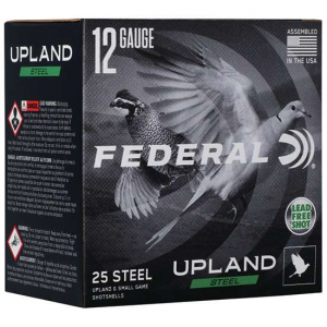 FEDERAL Ush12275 Field & Range 12 Gauge 2.75 1 Oz 7.5 Shot 25 Bx/ 10 Cs