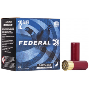 FEDERAL H1256 Game Load Upland Heavy Field 12 Gauge 2 3/4 1 1/4 Oz #6 Shot 25 Bx/ 10 Cs