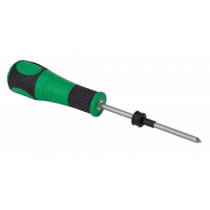 RCBS 88145 Flash Hole Deburr Tool with Case Pilot Stop .22 Cal