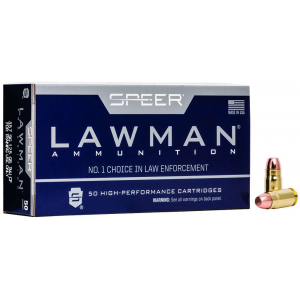 SPEER Ammo 54232 Lawman Clean Fire 357 Sig 125 Gr Total Metal Jacket (tmj) 50 Bx/ 20 Cs