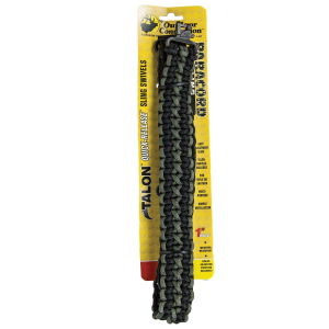 Outdoor Connection PCS80569 Paracord Sling 1 W x 43 L Adjustable Black w/Green Accents for Rifle/Shotgun