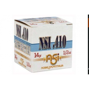 NOBELSPORT .410 Ammo Nsi 9 Shot 25rd Bx 2 1/2