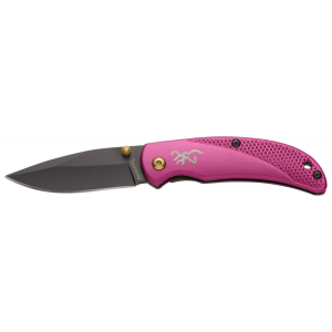 Browning Prism 3 2.88 Black/ Plum Anodized Aluminum Handle Folding Knife