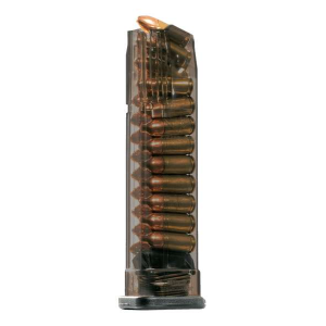 ELITE TACTICAL SYSTEMS S&W M&P EXTENDED MAGAZINE CARBON SMOKE 21RD 9MM