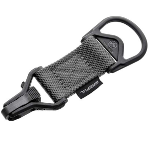 Magpul MAG516-GRY MS1/MS3 Sling Adapter Gray Melonite Steel Polymer/Nylon