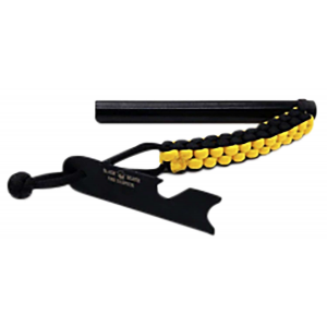 Black Beard Fire Starters FR Ferro Rod  Black/Yellow 7' Long