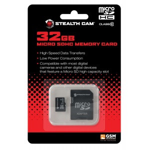 Stealth Cam STC32MICSD Micro SD Memory Card  32GB