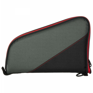 Allen 27401 Ruger Tucson Handgun Case Fits Guns Up To 10 Black, Gray w/Red Trim Handgun Knit