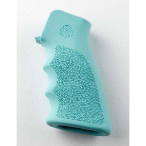 AR-15/M-16 Rubber Grip with Finger Grooves Aqua