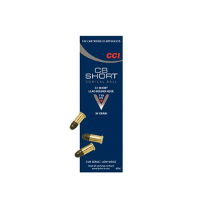 CCI 0026 Specialty Cb 22 Short 29 Gr Lead Round Nose (lrn) 100 Bx/ 50 Cs